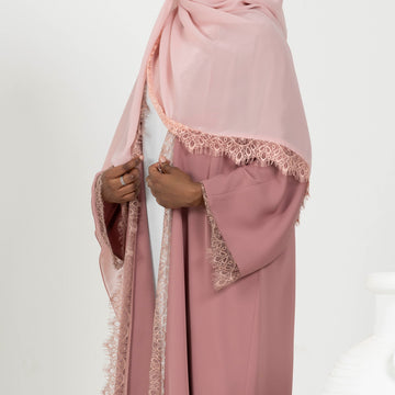 Eirene Abaya Blush Rosa