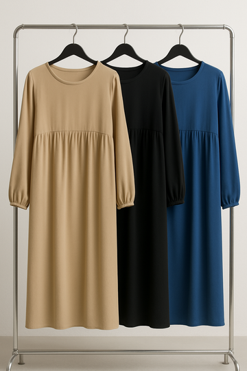 Ballon Maxi Dress – One Size